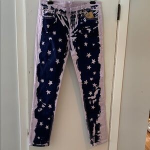 New Blue Topic vintage low waisted jeans